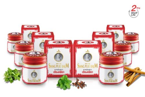 Balm for Cold-Cough & Pain Relief -Siang Pure - Premium- (12 gm) - Image 4